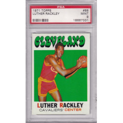 1971 Topps #88 Luther Rackley Cleveland Cavliers PSA 9 1971 Topps #88 Luther Rackley Cleveland Cavliers PSA 9