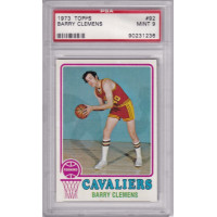 1973 Topps #92 Barry Clemons Cleveland Cavilers PSA 9