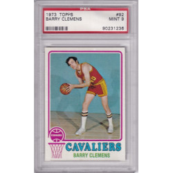 1973 Topps #92 Barry Clemons Cleveland Cavilers PSA 9