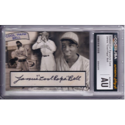 Cool Papa Bell James St. Louis Stars Chicago American Giants signed autograph card CGC JSA