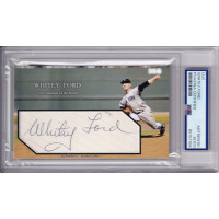 Whitey Ford New York Yankees signed autograph card PSA DNA HOF Whitey Ford New York Yankees signed autograph card PSA DNA HOF