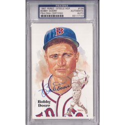1987 Perez-Steele #194 Bobby Doer signed PSA DNA Authentic Autograph