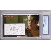 Ed Helms Stu The Hangover Vacation Office Signed Autograph card PSA DNA