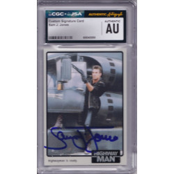 Sam J Jones The Highwayman Flash Gordon Autograph Signed CGC JSA
