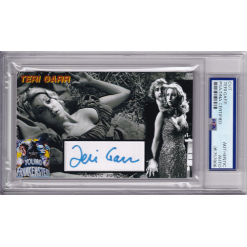 Teri Garr Young Frankenstein Mr. Mom Signed Autograph card PSA DNA