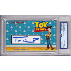 Tom Hanks Forrest Gump Toy Story Woody Bosom Buddies Signed Autograph card PSA DNA