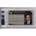 George W. Bush Signed Autograph card 43th President PSA DNA