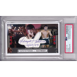 Floyd Patterson Heavyweight Champion Signed autograph PSA DNA