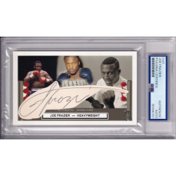Smokin Joe Frazier Signed Heavyweight Champion Autograph PSA DNA