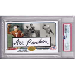 Ace Parker New York Yankees Boston Yanks Brooklyn Dodgers Duke Autograph Signed PSA DNA HOF