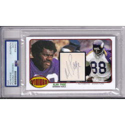 Alan Page Minnesota Vikings Chicago Bears Autograph Signed PSA DNA HOF Alan Page Minnesota Vikings Chicago Bears Autograph Signed PSA DNA HOF
