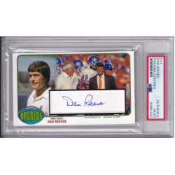 Dan Reeves Denver Broncos Dallas Cowboys Autograph Signed PSA DNA HOF
