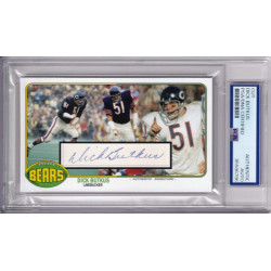 Dick Butkus Chicago Bears Any Given Sunday Autograph Signed PSA DNA HOF