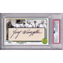 Jerry Wampfler Head Coach Colorado State University Rams Autograph Signed PSA DNA