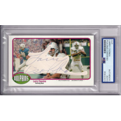 Larry Csonka Miami Dolphins Hall of Fame PSA DNA Signed Autograph HOF