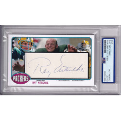 Ray Nitschke Green Bay Packers Longest Yard Hall of Fame PSA DNA Tallboy Signed Autograph HOF Ray Nitschke Green Bay Packers Longest Yard Hall of Fame PSA DNA Tallboy Signed Autograph HOF