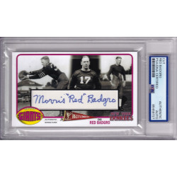 Red Badgro Morris New York Giants Brooklyn Dodgers New York Yankees Autograph Signed PSA DNA HOF