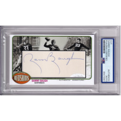 Sammy Baugh Washington Redskins Autograph Signed PSA DNA HOF