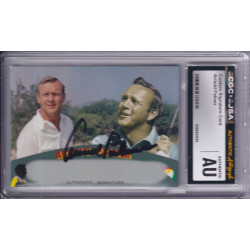 Arnold Palmer Pennzoil Masters Hall of Fame Golf 2016 Signed Autograph card CGC JSA