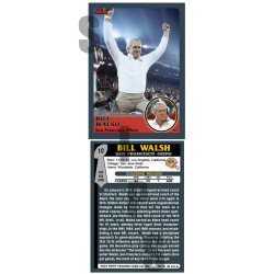 2022 STCC Super Bowl Coaches #10 Bill Walsh San Francisco 49ers