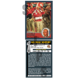 2022 STCC Super Bowl Coaches #14 George Seifert San Francisco 49ers