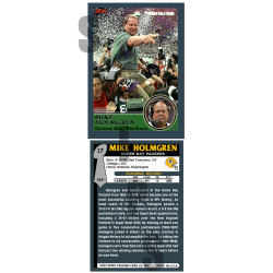 2022 STCC Super Bowl Coaches #17 Mike Holmgren Green Bay Packers 2022 STCC Super Bowl Coaches #17 Mike Holmgren Green Bay Packers