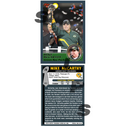 2022 STCC Super Bowl Coaches #28 Mike McCarthy Green Bay Packers 2022 STCC Super Bowl Coaches #28 Mike McCarthy Green Bay Packers