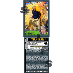 2022 STCC Super Bowl Coaches #30 Pete Carroll Seattle Seahawks