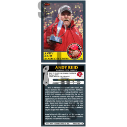 2022 STCC Super Bowl Coaches #33 Andy Reid Kansas City Chiefs