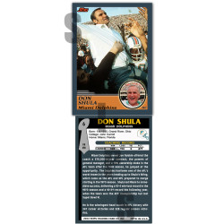 2022 STCC Super Bowl Coaches #6 Don Shula  Miami Dolphins