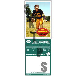 1960 STCC #133 Len Dawson Topps Pittsburgh Steelers Custom Card HOF