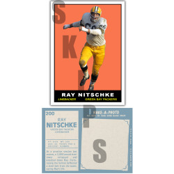 1961 STCC #200 Ray Nitschke Green Bay Packers Custom Card HOF