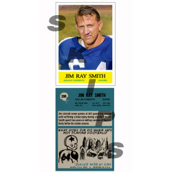 1964 STCC #200 Jim Ray Smith Philadelphia Dallas Cowboys Custom Card