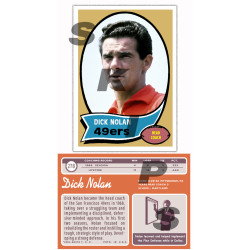 1970 STCC Coaches #278 Dick Nolan Topps San Francisco 49ers custom card