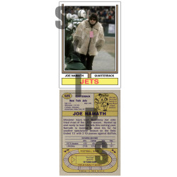1974 STCC #529 Joe Namath New York Jets custom card HOF