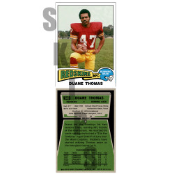 1975 STCC #540 Duane Thomas Washington Redskins custom card 