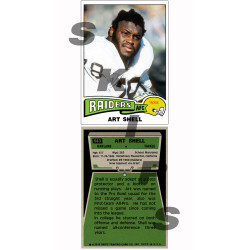 1975 STCC #543 Art Shell-Raiders Oakland Raiders custom card HOF 1975 STCC #543 Art Shell-Raiders Oakland Raiders custom card HOF
