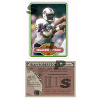 1980 STCC #541 Isiah Robertson Topps Buffalo Bills custom card 1980 STCC #541 Isiah Robertson Topps Buffalo Bills custom card