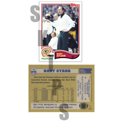 1982 STCC Legendary Coaches #19 Bart Starr Topps Green Bay Packers