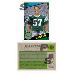 1984 STCC #424 Bill Cowher Philadelphia Eagles Steelers Custom card HOF 1984 STCC #424 Bill Cowher Philadelphia Eagles Steelers Custom card HOF