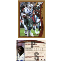 1998 STCC Darren Hambrick Topps Dallas Cowboys custom card
