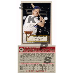 1952 STCC #408 Chuck Connors Topps Chicago Cubs Custom Card Rifleman