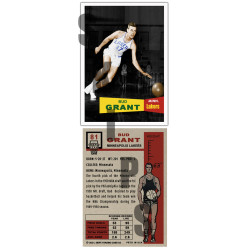 1957 Style STCC Bud Grant Minnesota Lakers Los Angeles Vikings card Topps 81 HOF custom