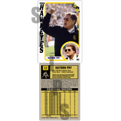 2020 STCC Iowa Hawkeyes Legends #12 Hayden Fry