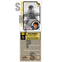 2020 STCC Iowa Hawkeyes Legends #17 Alex Karras