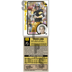 2020 STCC Iowa Hawkeyes Legends #21 Chuck Long