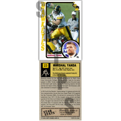 2020 STCC Iowa Hawkeyes Legends #23 Marshal Yanda Baltimore Ravens