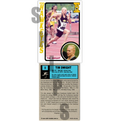 2020 STCC Iowa Hawkeyes Legends #8 Tim Dwight Atlanta Falcons San Diego Chargers