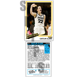 2023 STCC Iowa Legends CC-1 Caitlin Clark Iowa Hawkeyes