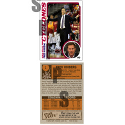 2019 STCC Iowa State Cyclones Legends #1 Fred Hoiberg Chicago Bulls